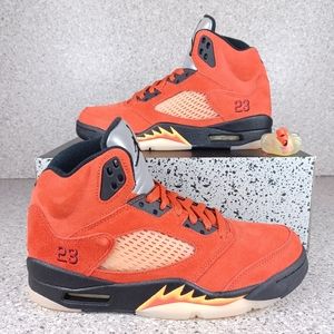 Nike Air Jordan 5 Retro Dunk on Mars Sneakers - Women's Size 8 Shoes